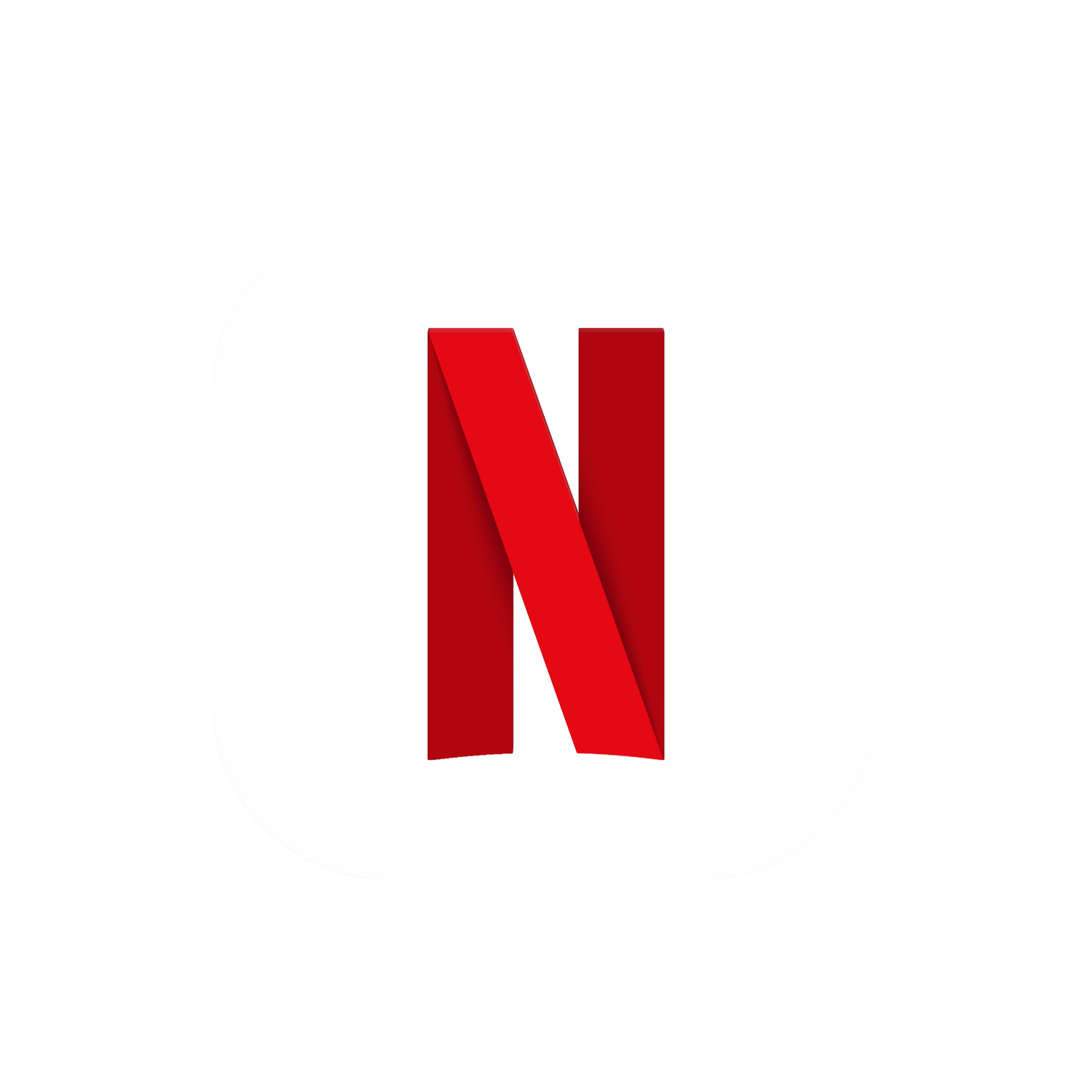 Netflix logo: Red 