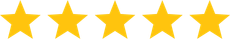 a row of yellow stars on a white background .