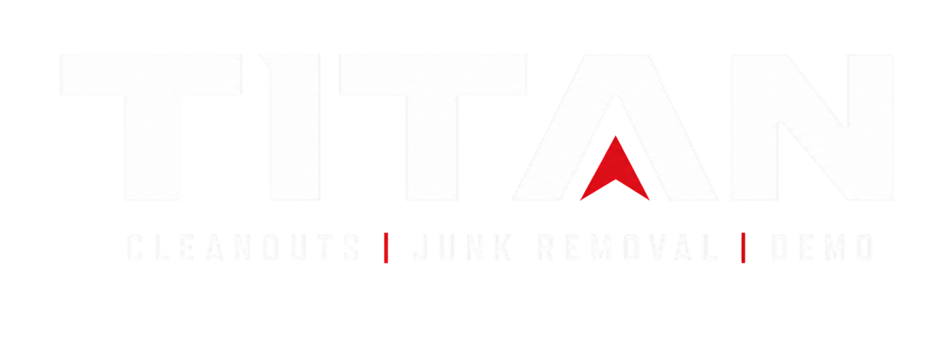 The Titan Junk logo in red, featuring the text