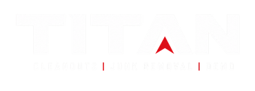 The Titan Junk logo in red, featuring the text