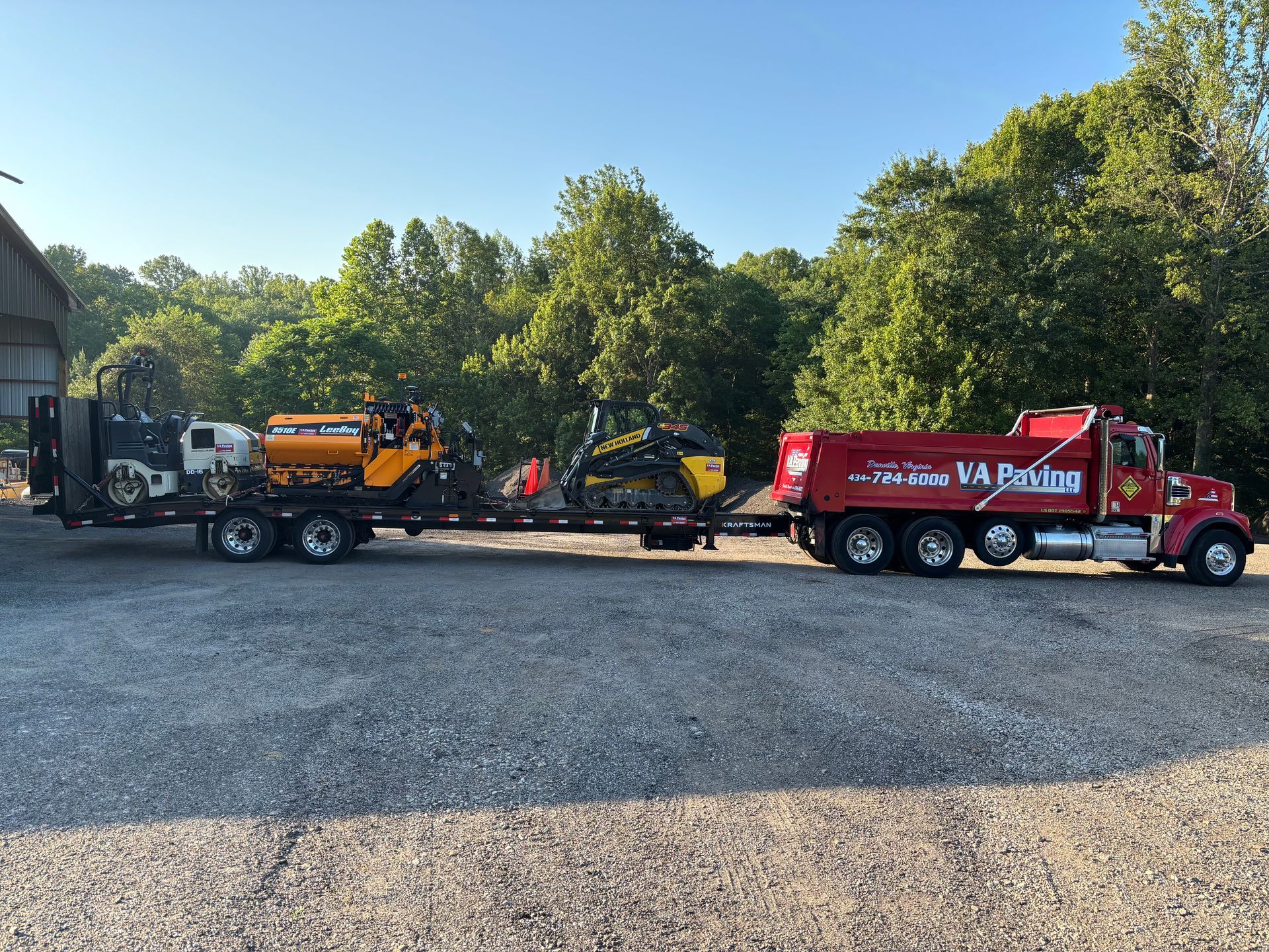 Parking lot paving near me – VA Paving LLC, licensed & insured paving contractor serving Danville, Gretna, Altavista & Halifax with professional asphalt services. (434) 724-6000.