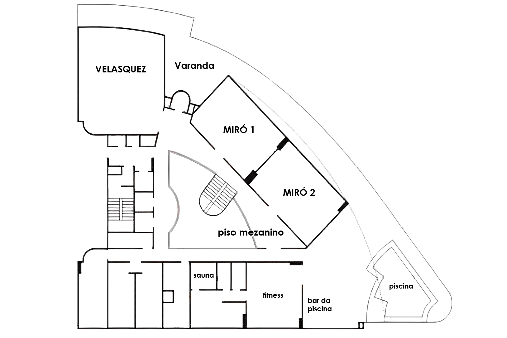 Planta Sala de Eventos