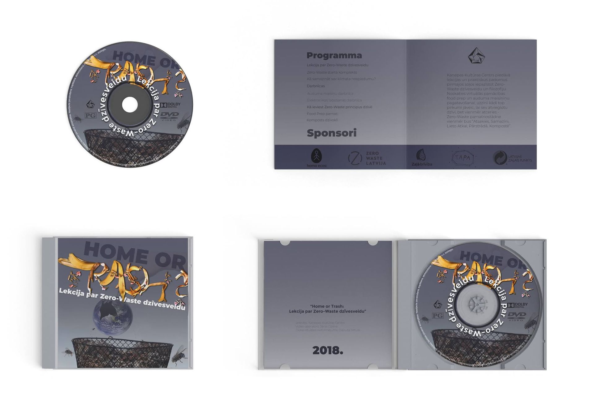 Home or Trassh Branding material
