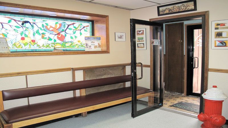 Clinic door — Bayonne, NJ — ANIMAL CLINIC OF BAYONNE
