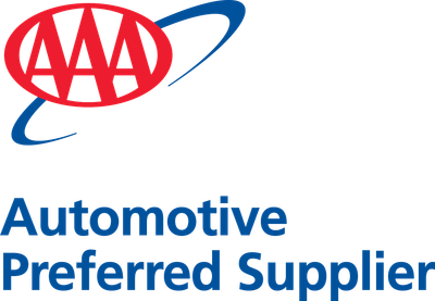 AAA Automotive Preferred Supplier logo in red, blue, and white