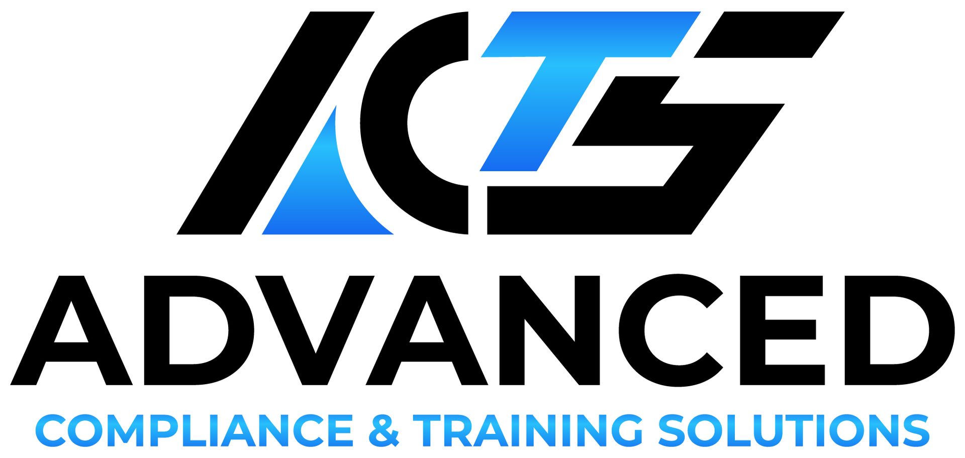 ACTS Advanced Compliance & Training Solutions logo in black and blue