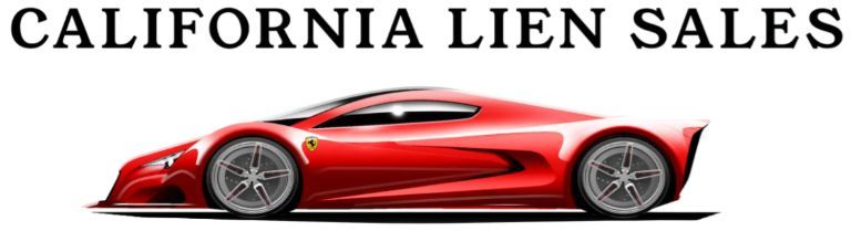 California Lien Sales logo with a red sports car