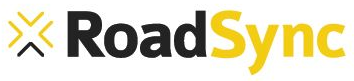 RoadSync logo in black and yellow text with a stylized yellow icon