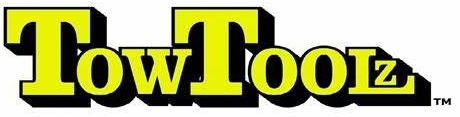 TowToolz logo in yellow and black text on a white background