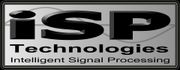 A logo for isp technologies intelligent signal processing