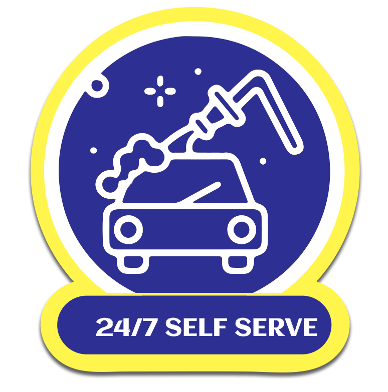 24/7 self-serve car wash