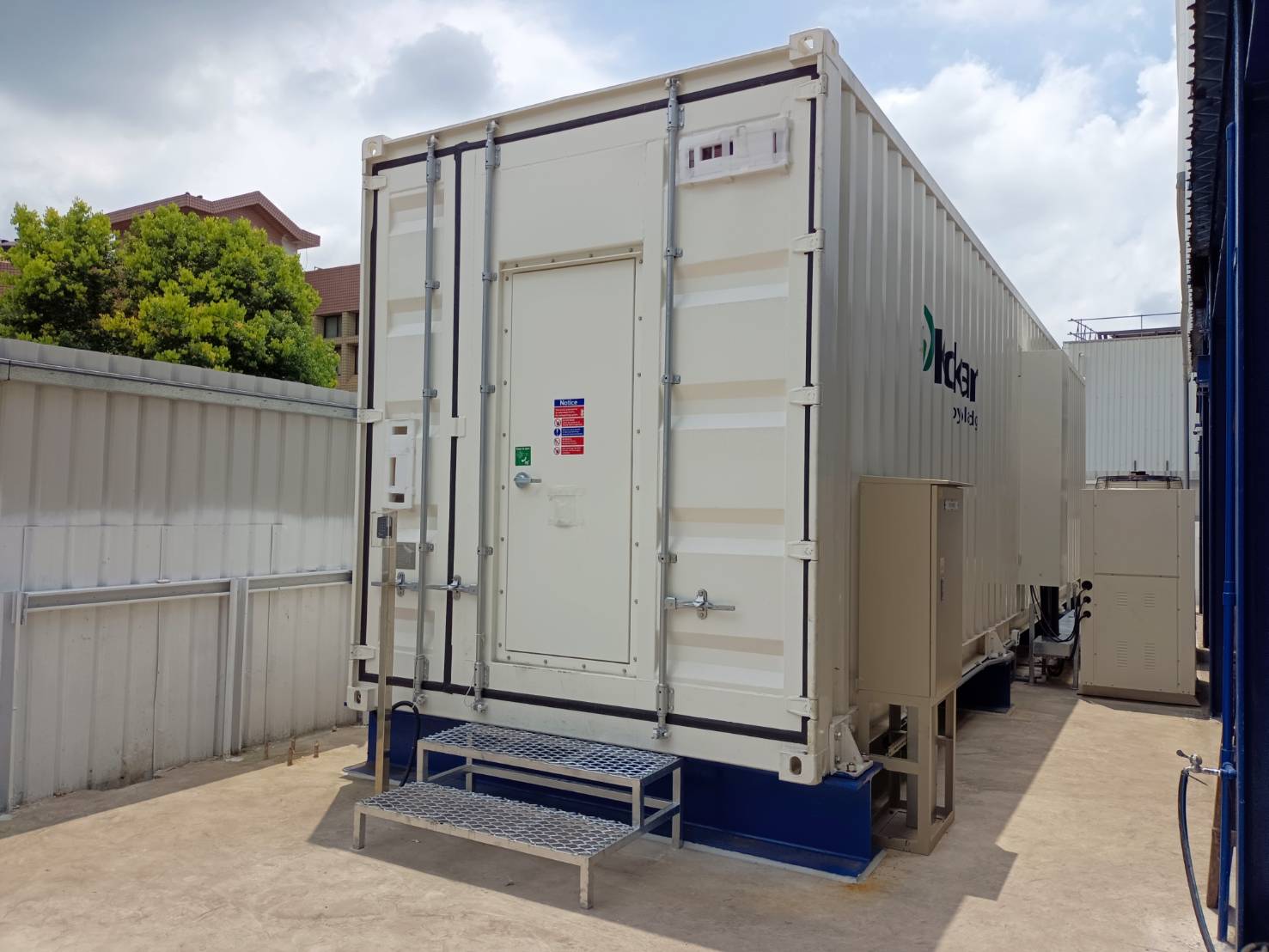 儲能實績：苗栗 5MW/5.2MWh 