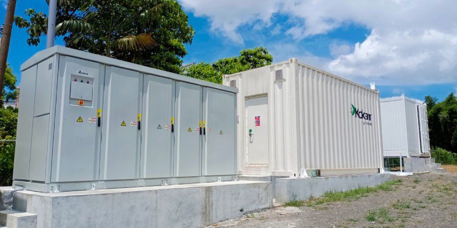 儲能實績：宜蘭 2.3MW/1.65MWh 