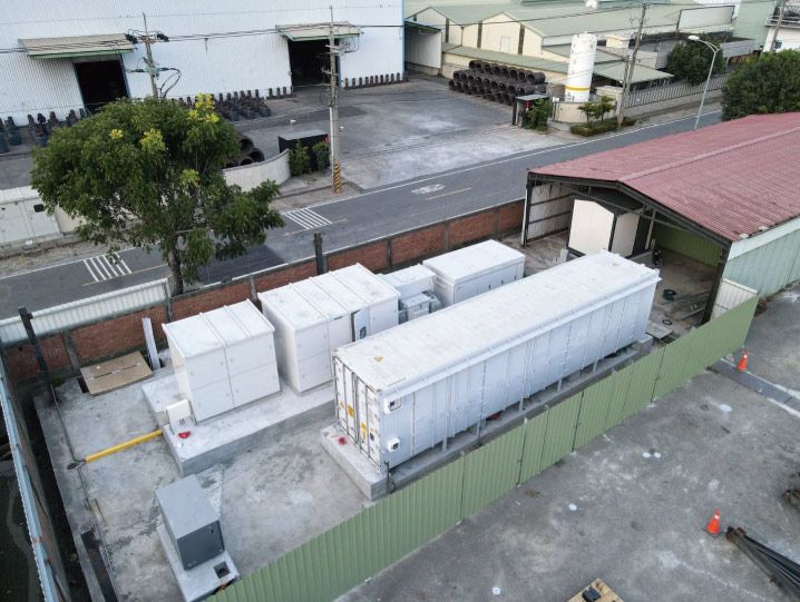 儲能實績：嘉義 3MW/3MWh 