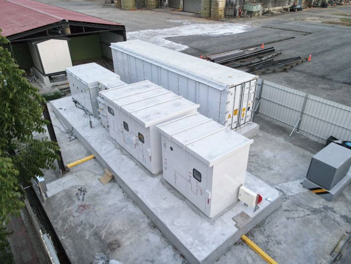 儲能實績：嘉義 3MW/3MWh 