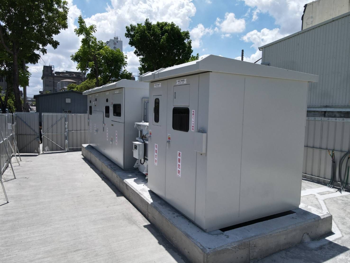 儲能實績：台南 1MW/1MWh 