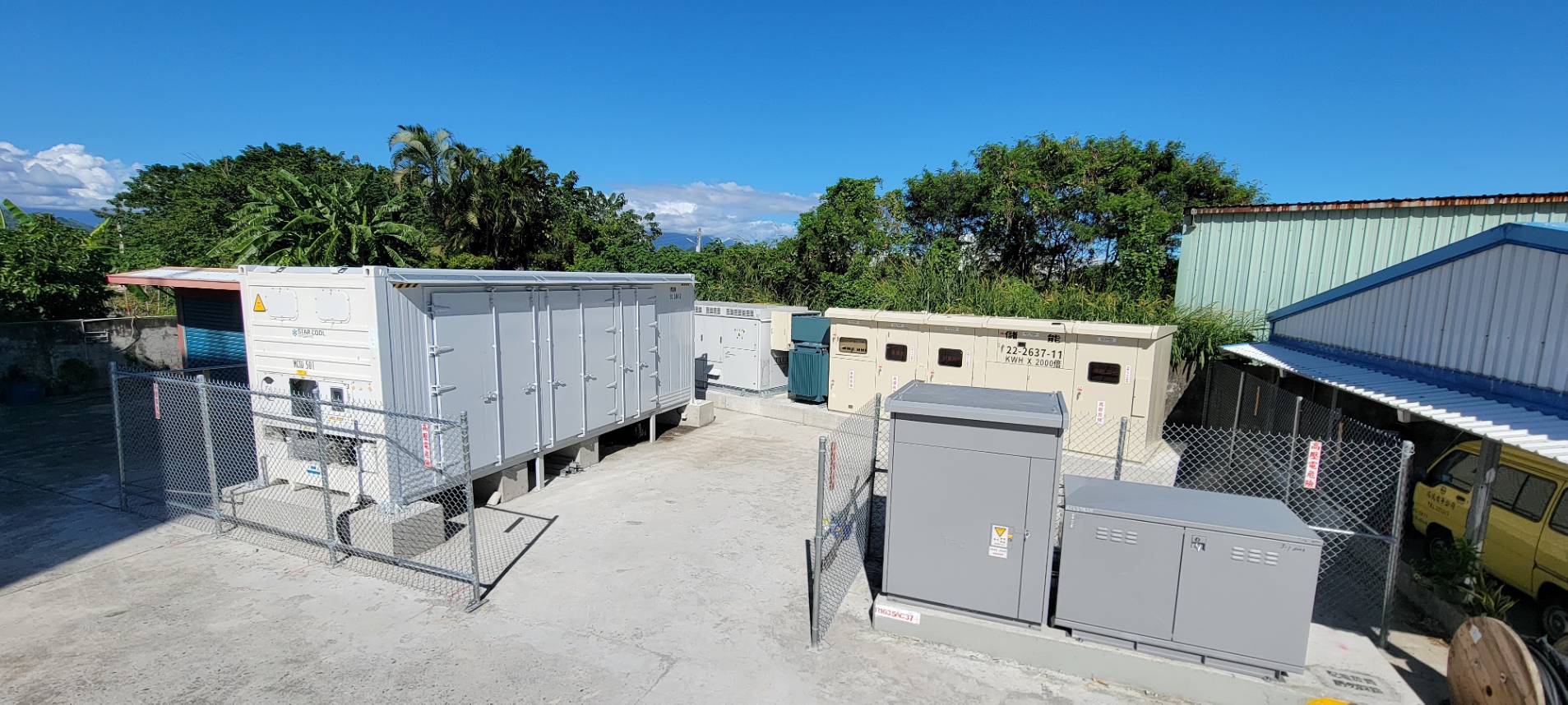 儲能實績：台東 1.4MW/990kWh