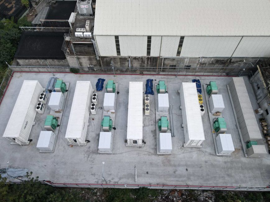儲能實績：雲林 20MW/20.8MWh 