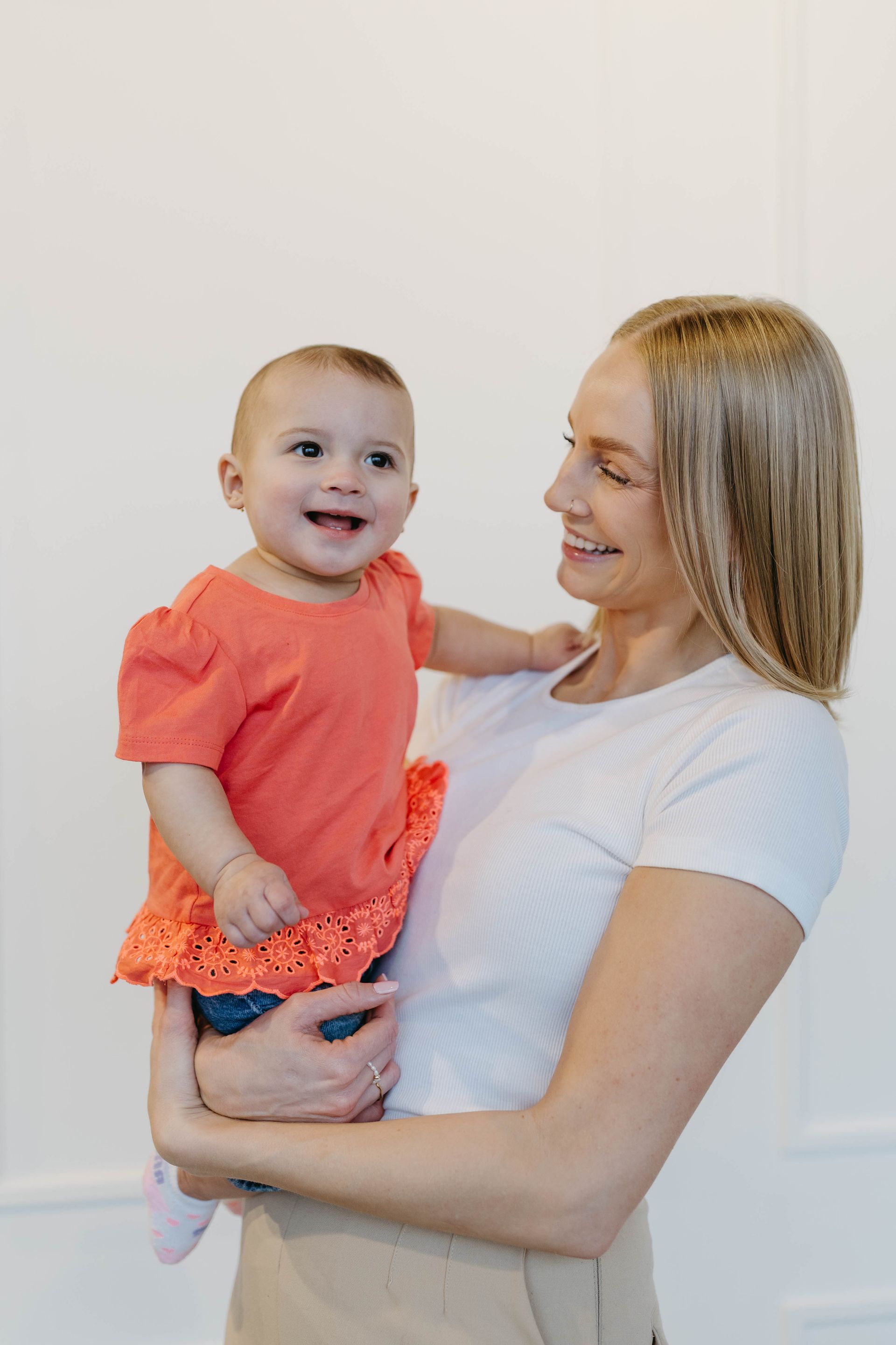 Jayme and happy baby