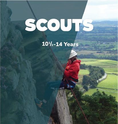 A poster for scouts for 10 / 14 - 14 years