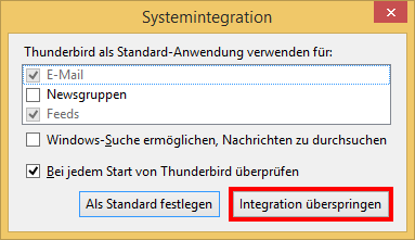 Email Einrichten Thunderbird