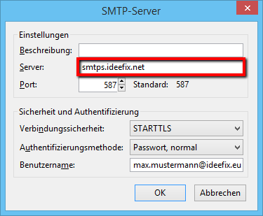 Email Einrichten Thunderbird