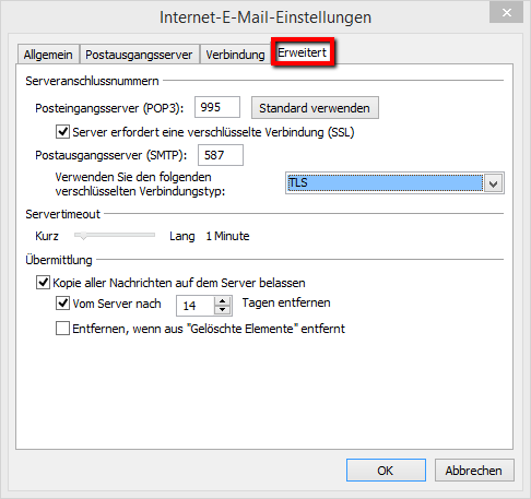 Anleitung Outlook