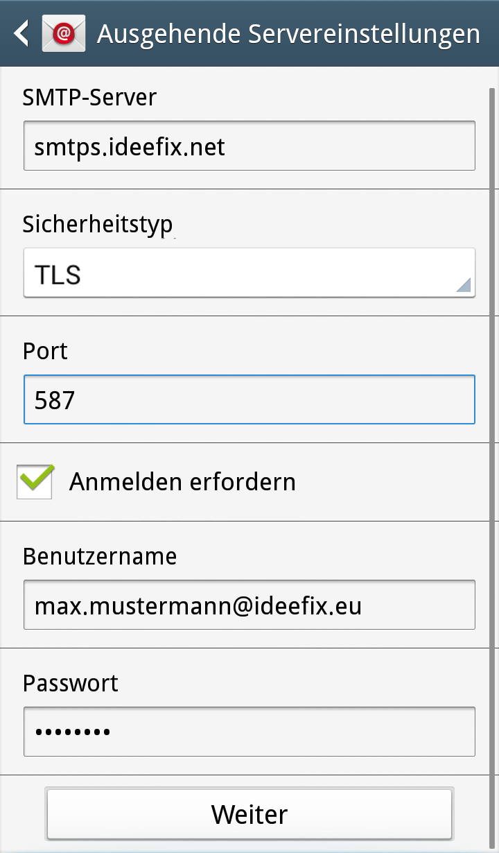 Anleitung Outlook