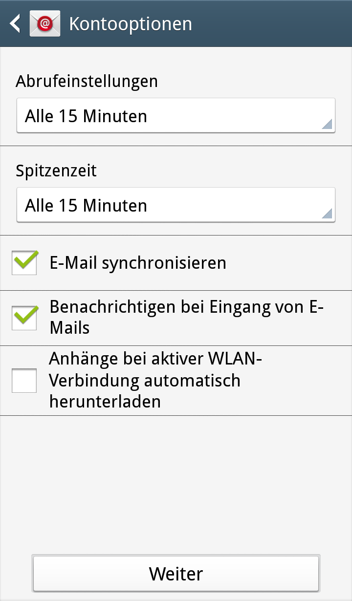 Anleitung Outlook