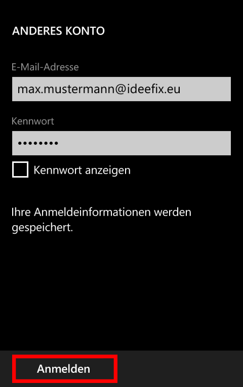 Email Einrichtung Windows