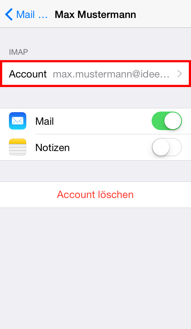 Email Einrichten Iphone
