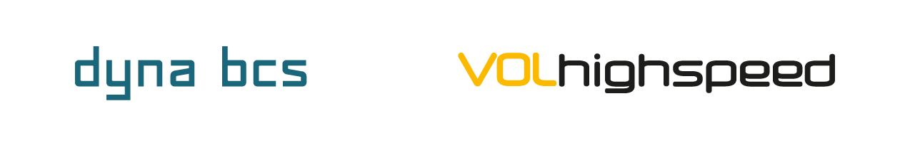 Logo dyna bcs und VOLhighspeed