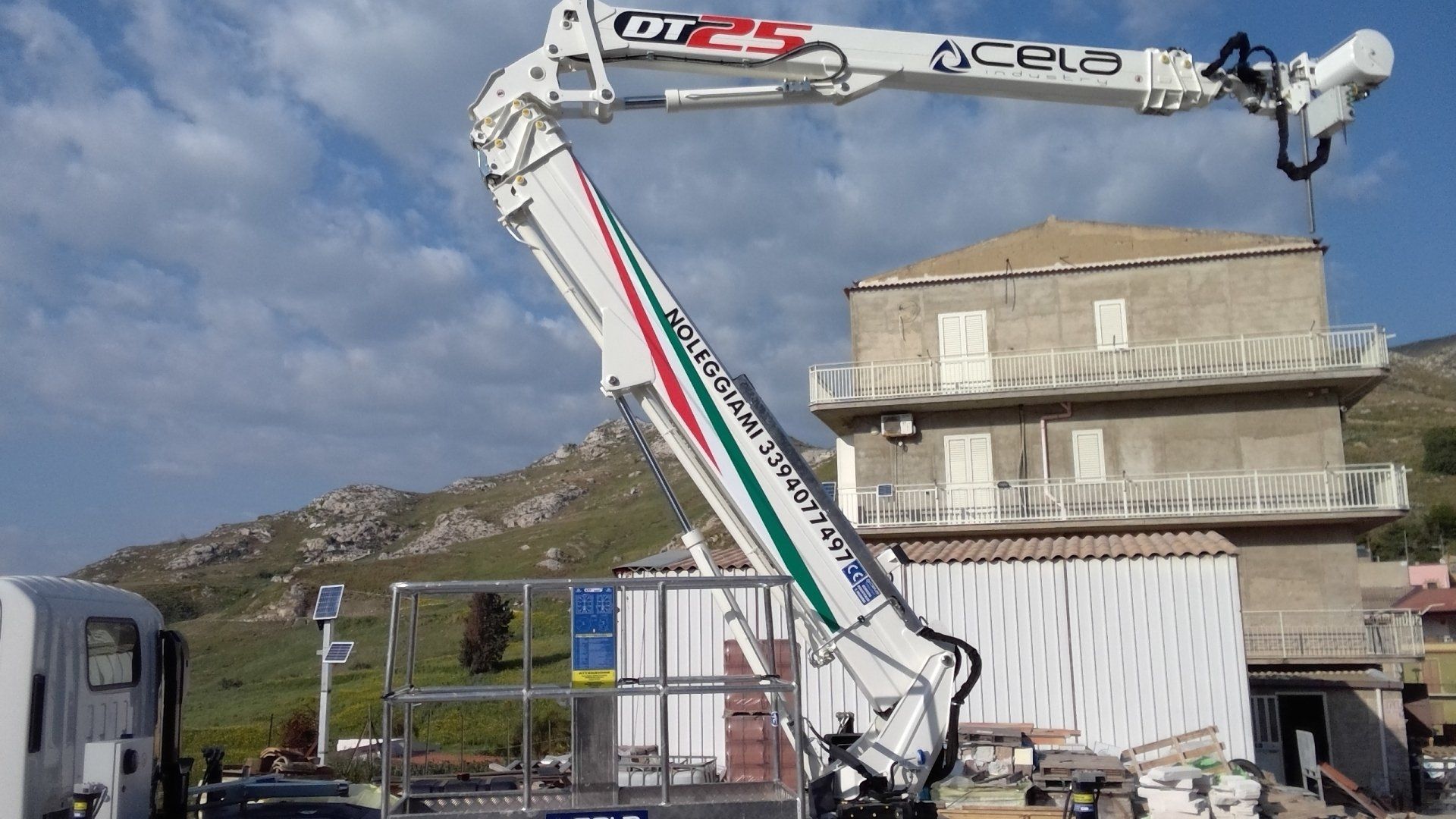 noleggio piattaforma aerea
