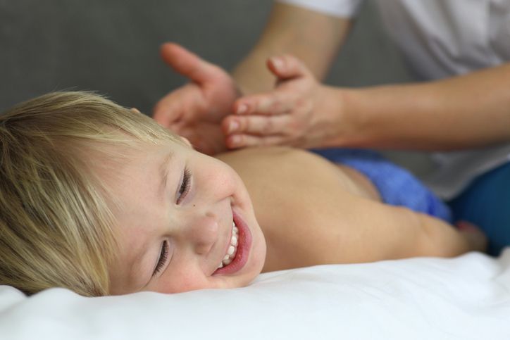 Young boy getting acupuncture | Kiralee, QLD | Master Therapies