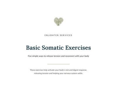 Basic Somatic Exercises cover