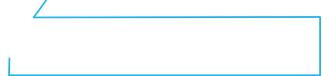 White rectangle with a light blue border and a connecting arrow.
