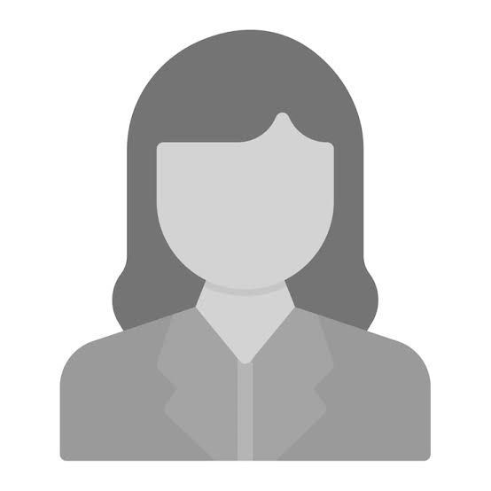 Gray generic user avatar icon with a faceless person silhouette in a jacket