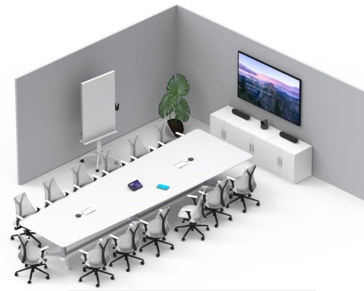 Equipamiento de salas de juntas y salas de conferencias