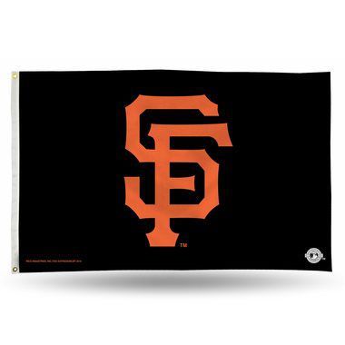San Francisco Giants flag, black with orange 