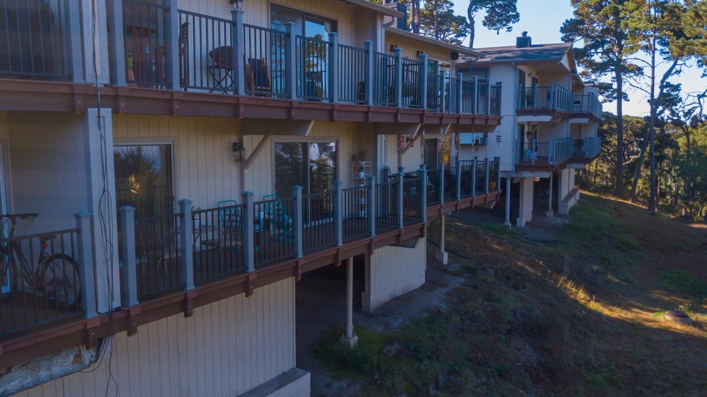 Tanglewood Condos Rear View Of Property With Restful Views From Their Balcony