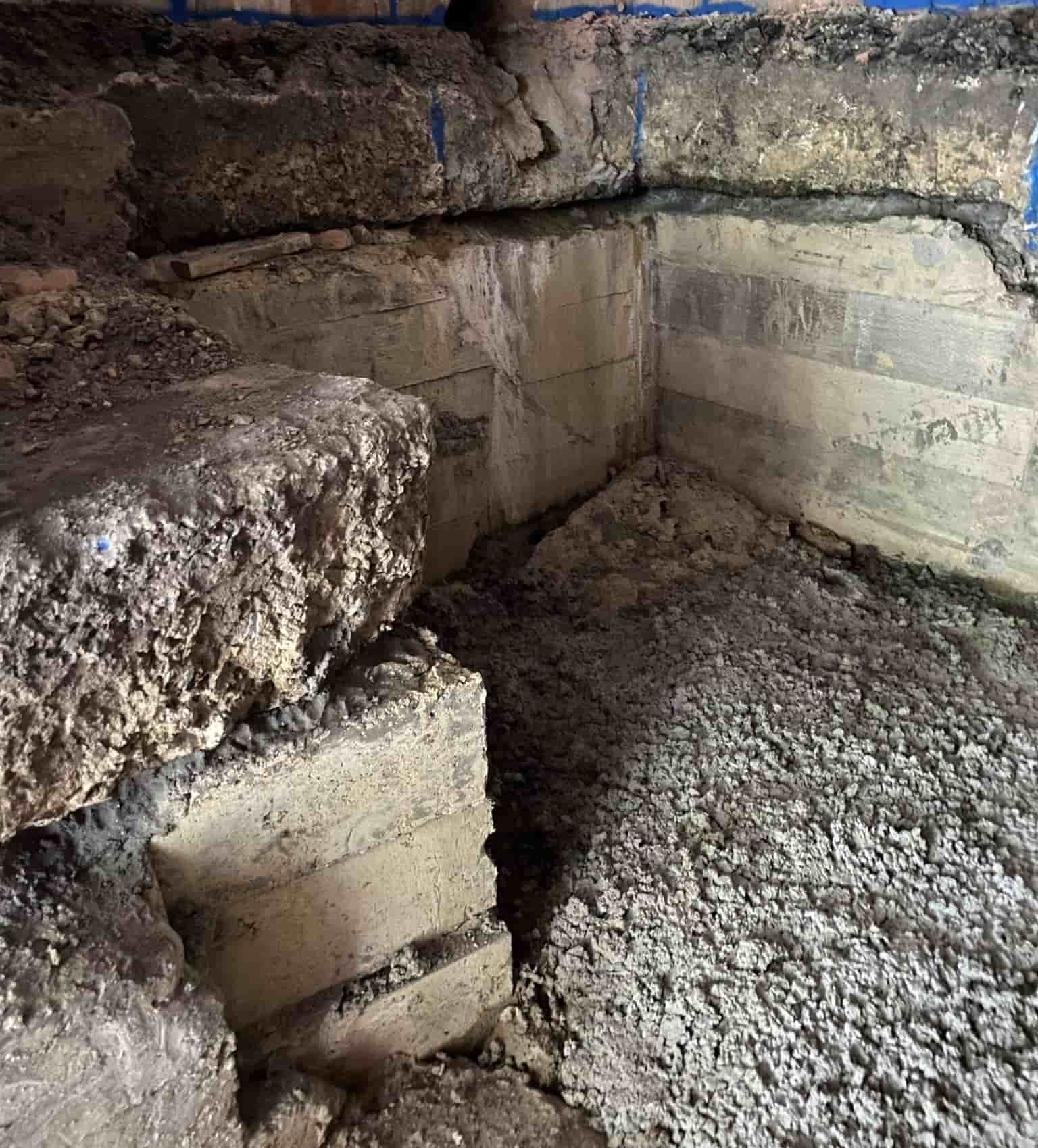 A basement excavation in progress - — Affordable Underpinning Solutions In Shell Cove, NSW