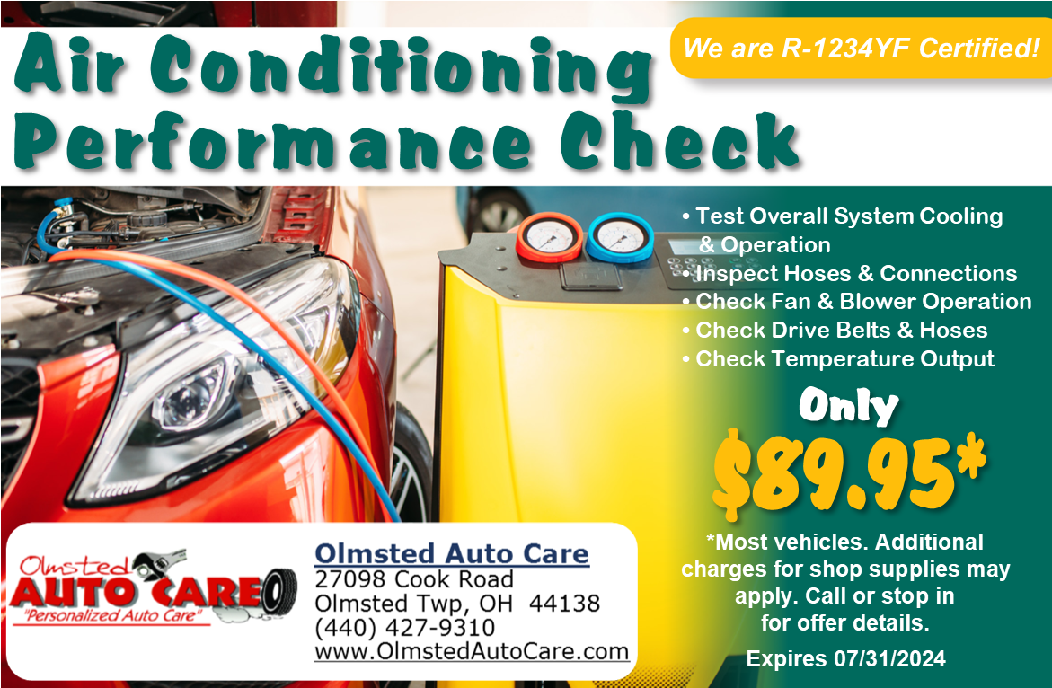 Specials Olmsted Auto Care