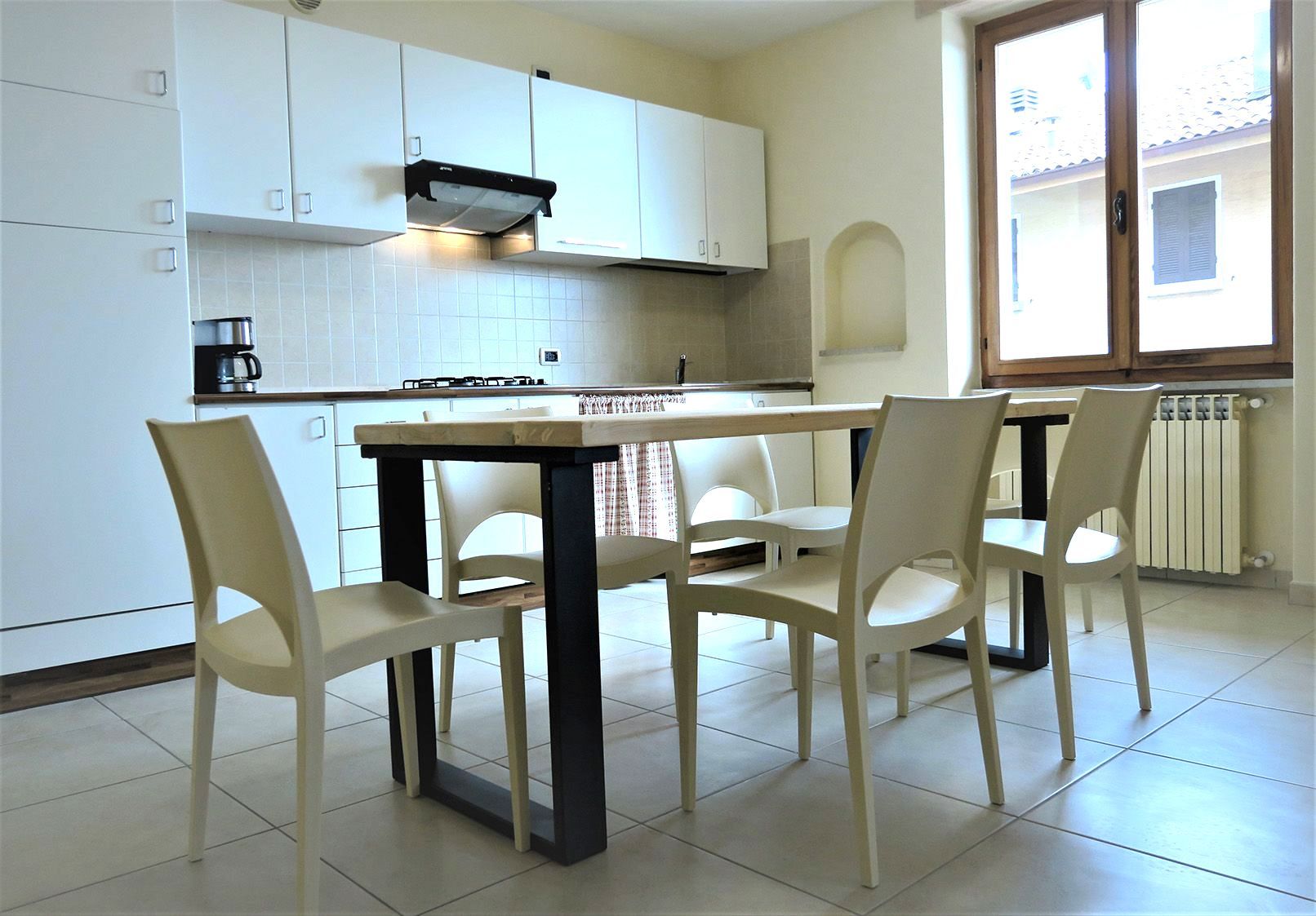zona living appartamento Lago di Garda