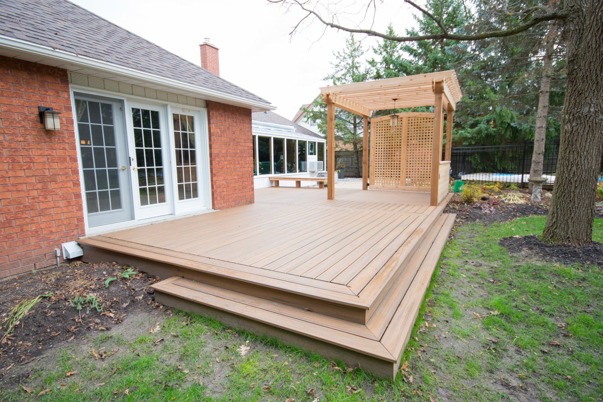 Back deck install
