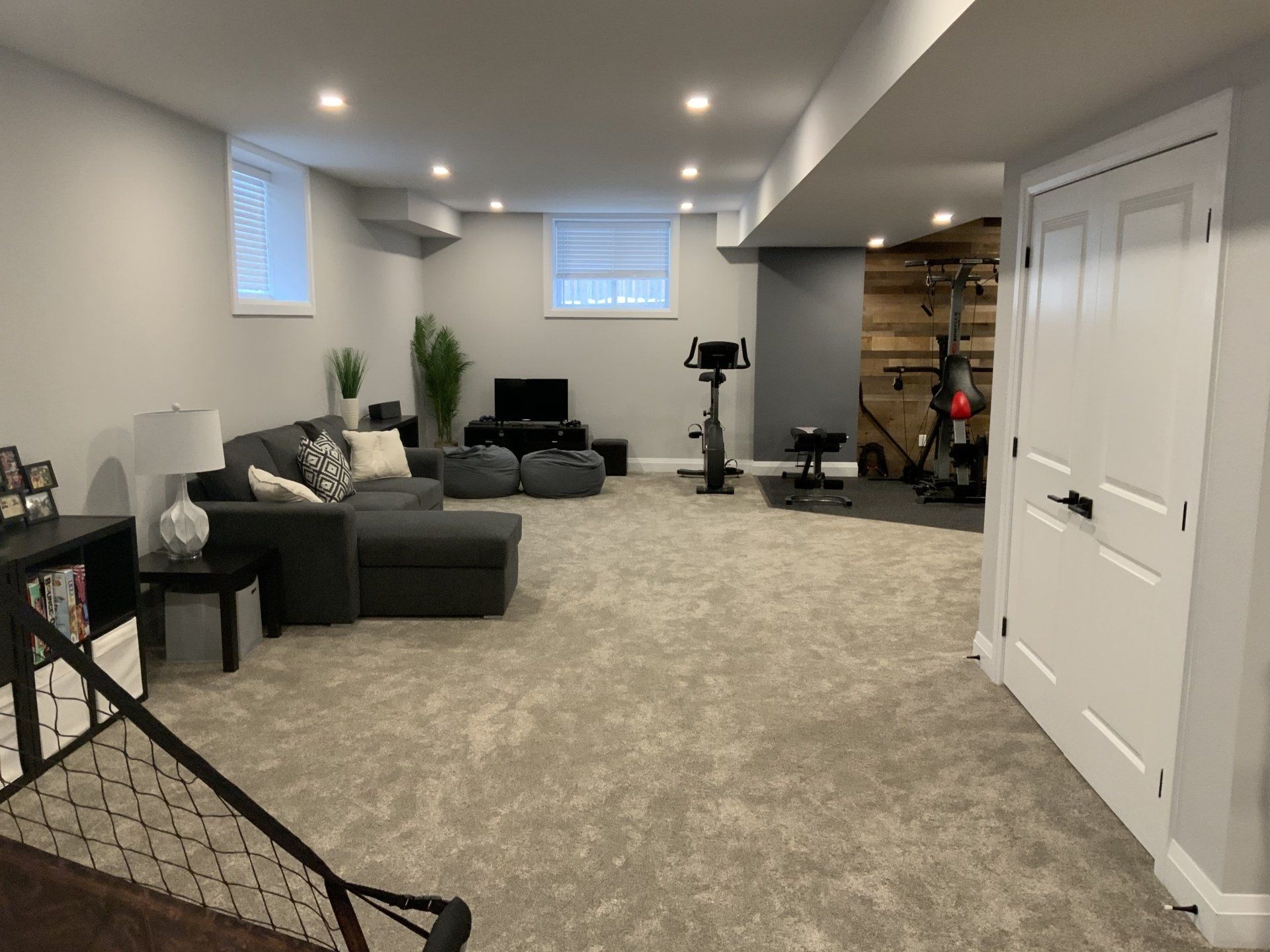 Basement Entertainment Area