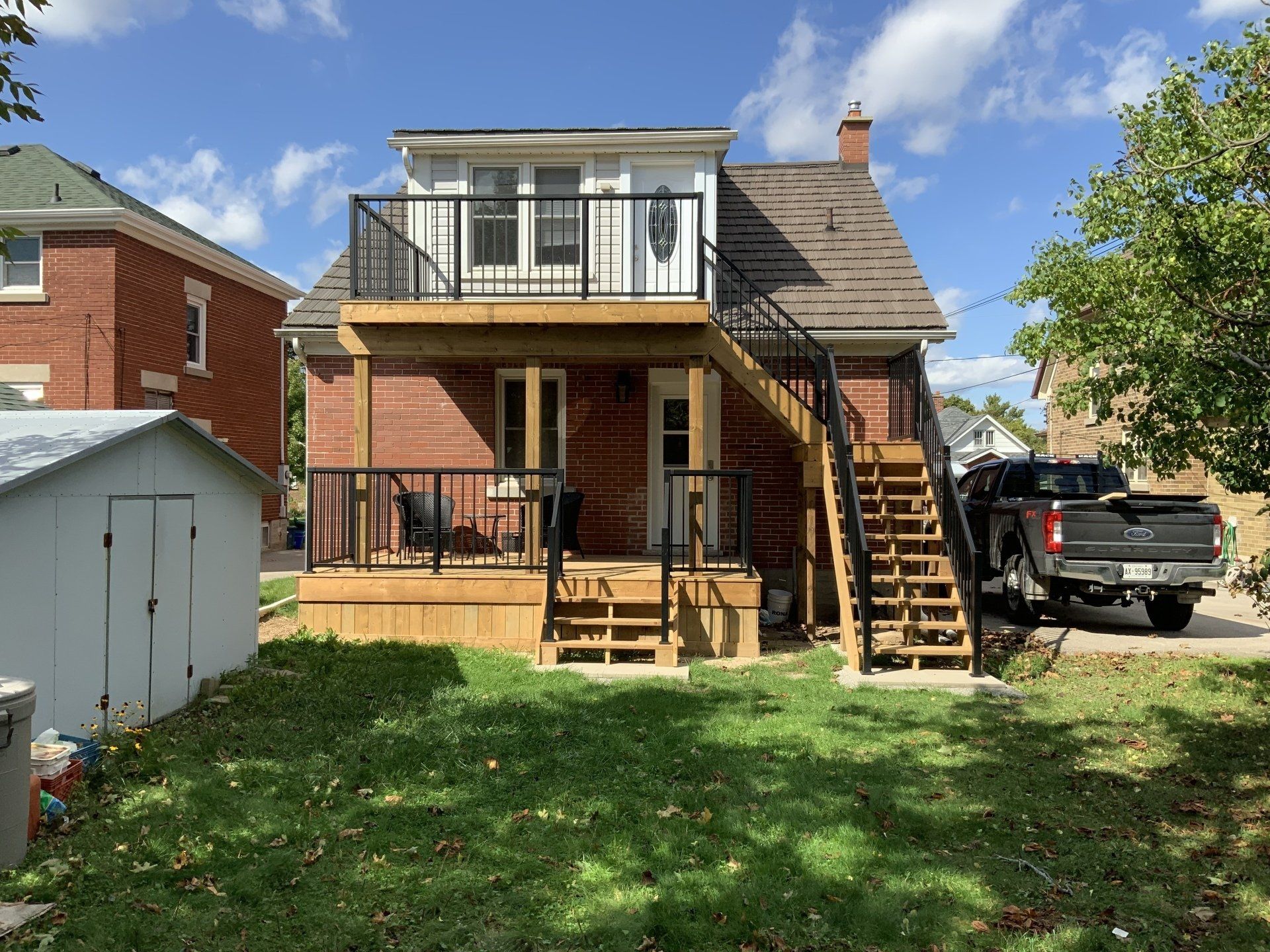 Back Deck & Balcony