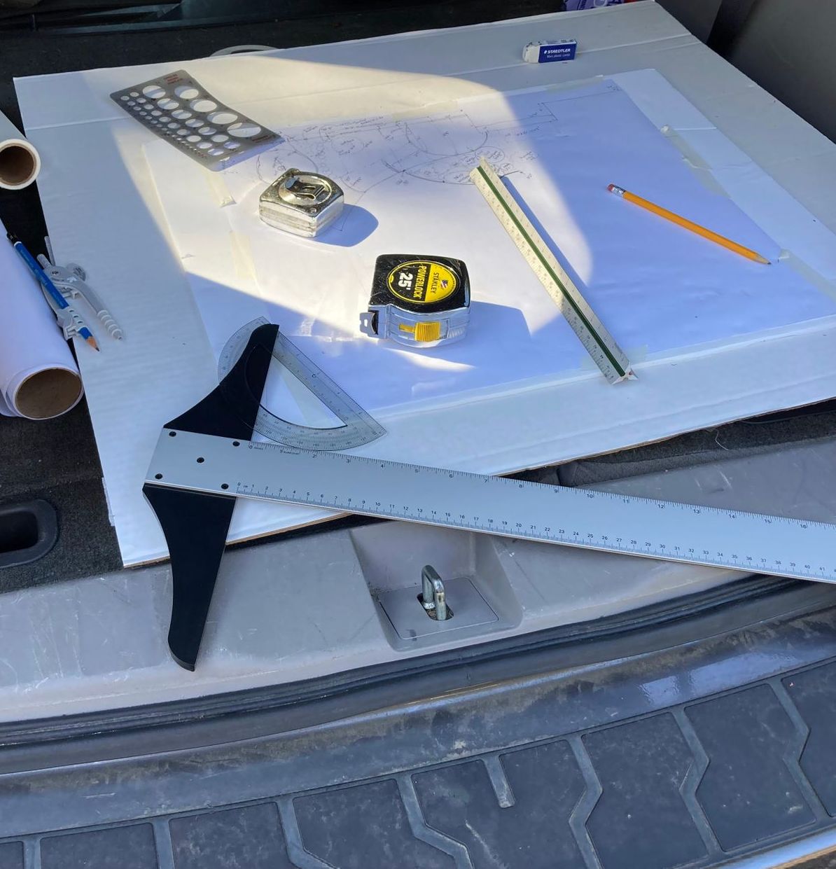 site measure for design work