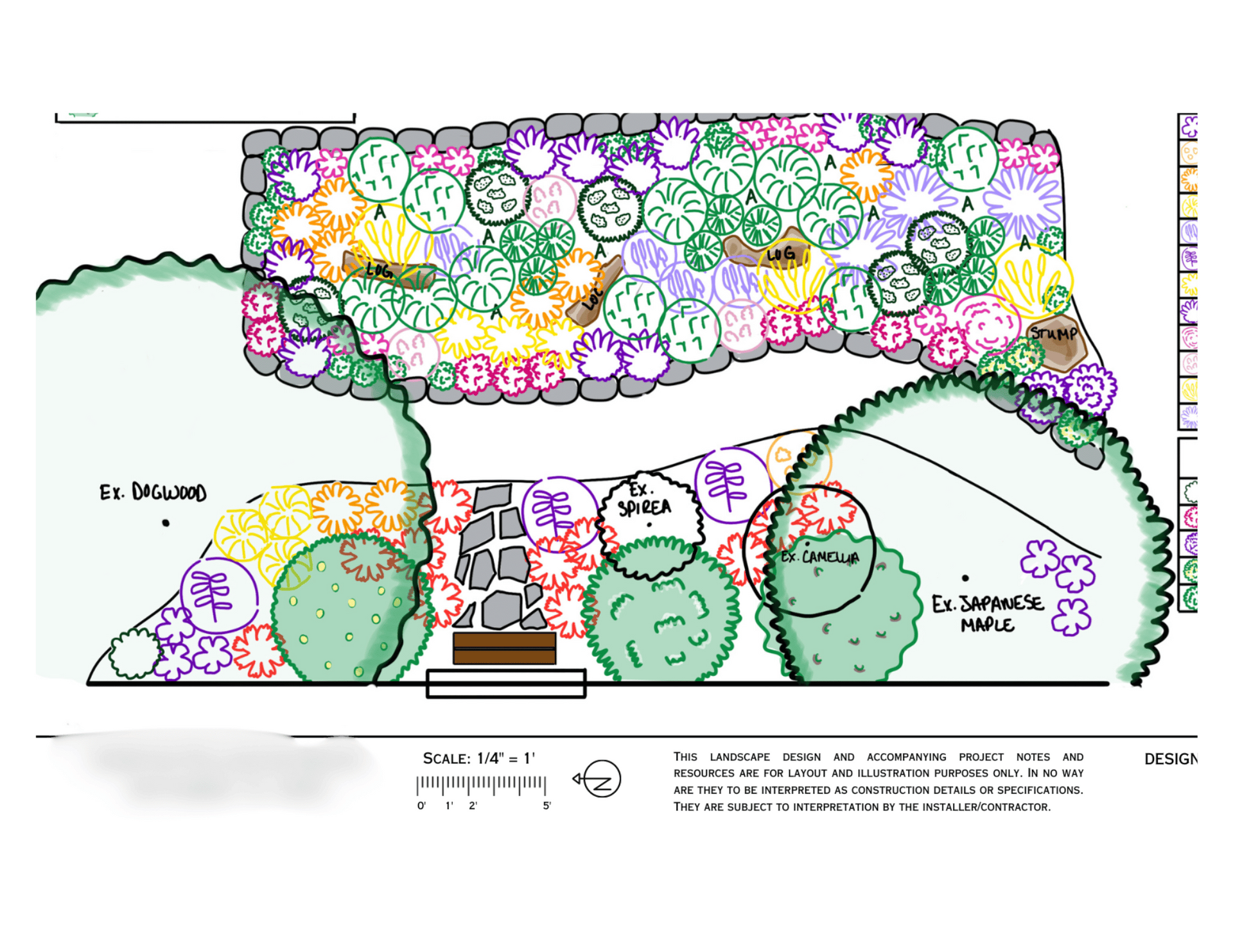 pollinator garden design nuthatch garden design