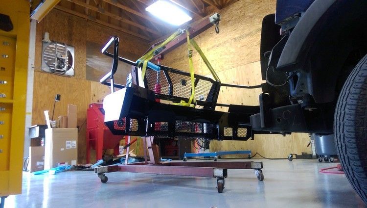 Aftermarket Bumper Installation