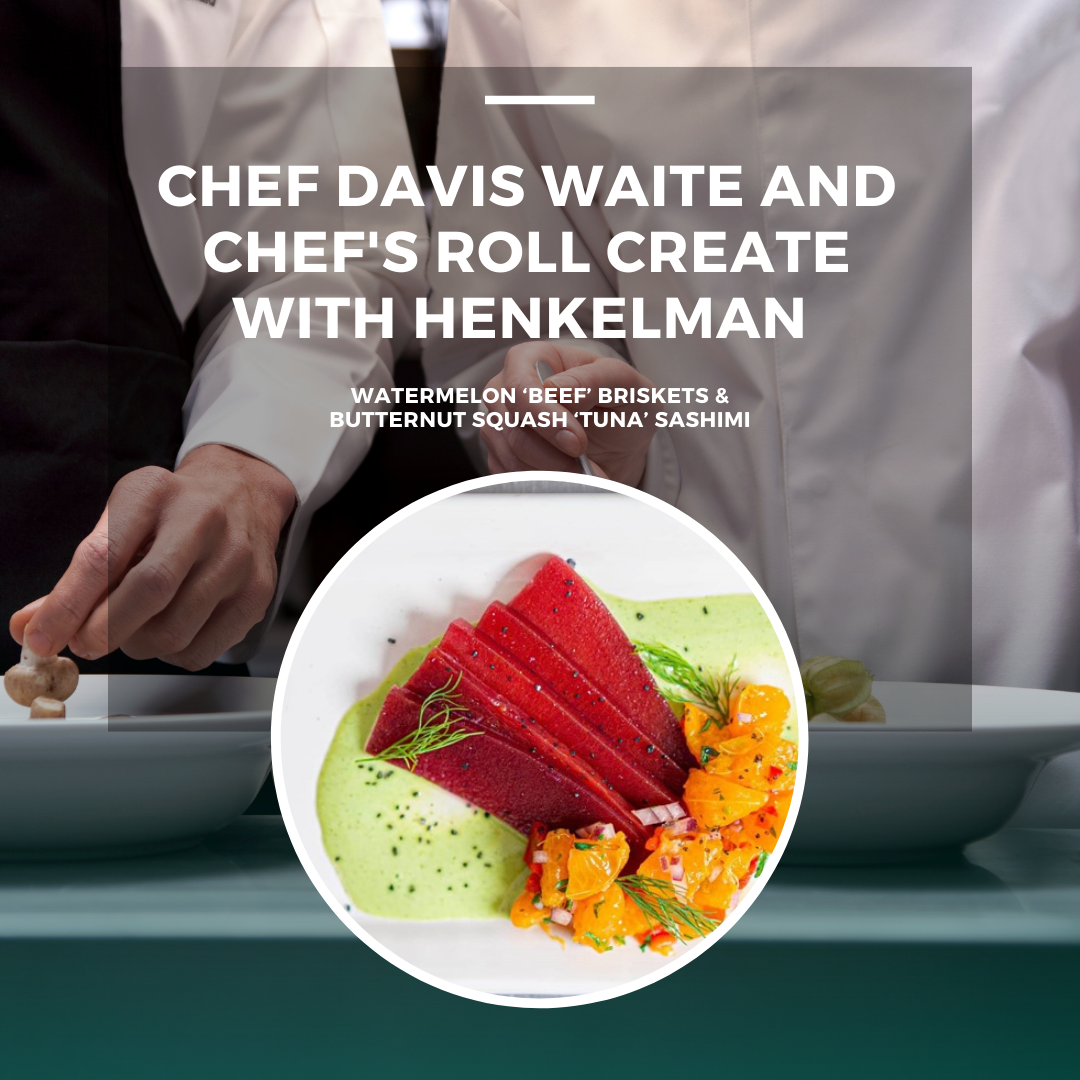 Chef Davis Chef Davis Waite and Chef's Roll Make a Vegan Watermelon Brisket ...